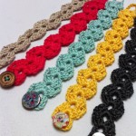 Crochet Pretty Bracelets with Patterns