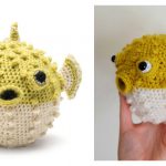 Crochet Cute Amigurumi Puffer Fish with Free Pattern