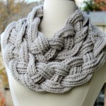 Crochet Double Layered Braided Cowl with Free Pattern