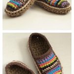 Crochet Moccasin Slippers Free Pattern