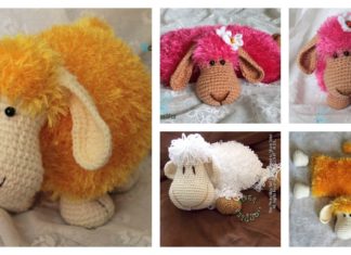 DIY Adorable Crochet or Knitted Lamb Pillow