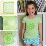 DIY Applique Shirt for St. Patrick’s Day