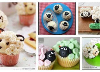 DIY Cute Sheep Cupcakes - Great Choice for Kids Birthday Party