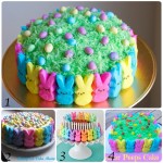 Easter peek cake