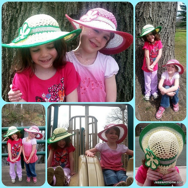 Free Summer Hats to Crochet for Kids -Be A Star Child’s Sun Hat
