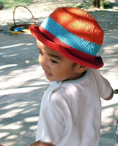 Free Summer Hats to Crochet for Kids -Kid's Sun Hat