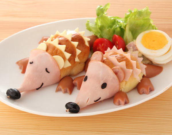 Hedgehog Sandwiches