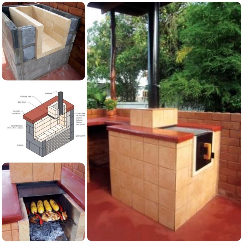 How to Build All-in-One Outdoor Oven, Stove, Grill and Smoker