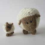 Knitted Moss the Sheep