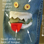 Monster Patch for Jeans