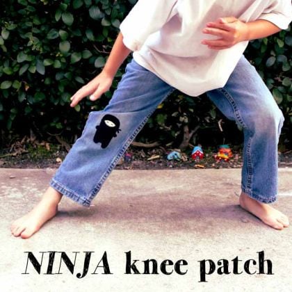 Ninja knee patch