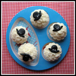 Not Baaaad for a Sheep Cupcake