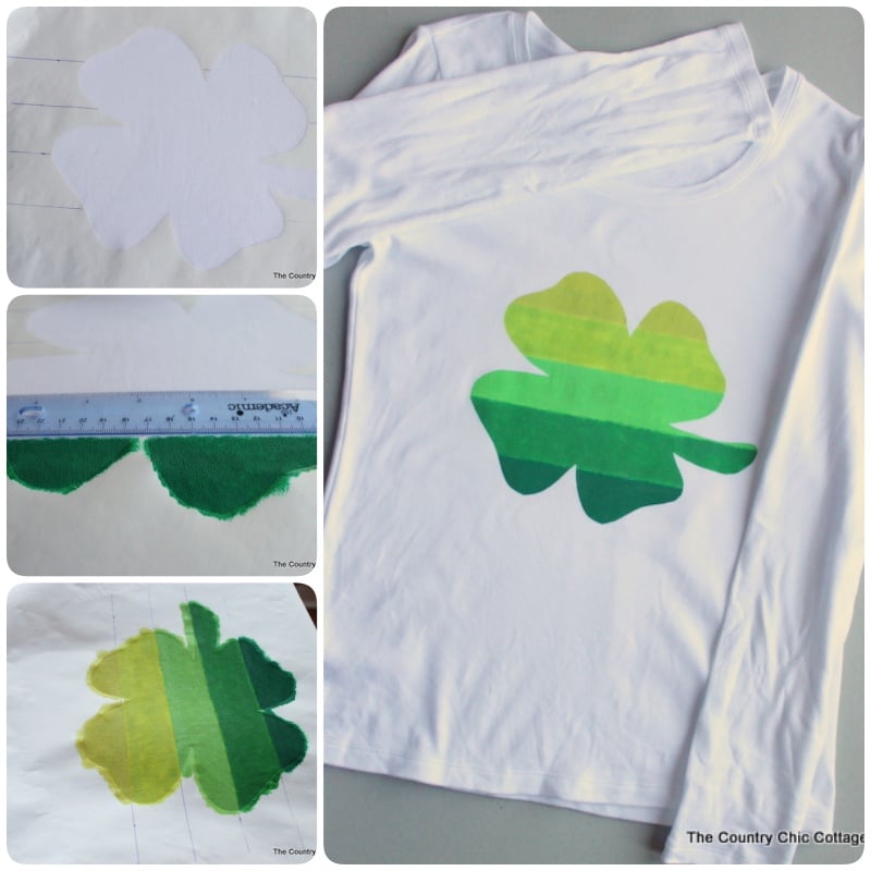 Ombre Clover Pinch Proof St. Patrick’s Day Shirt T-Shirt