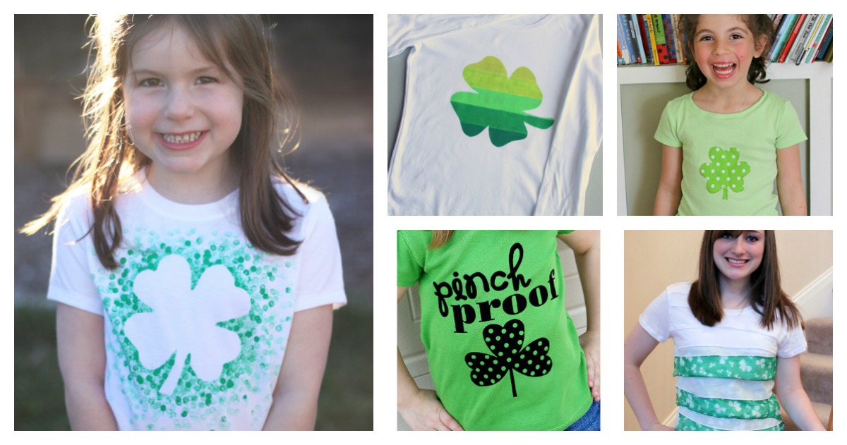 St Patricks Day Crafts – Easy DIY T-Shirt f