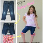 Upcycle Old Jeans into Boutique Shorts