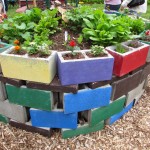 raised Bed Garden Concrete Cinder Blocks