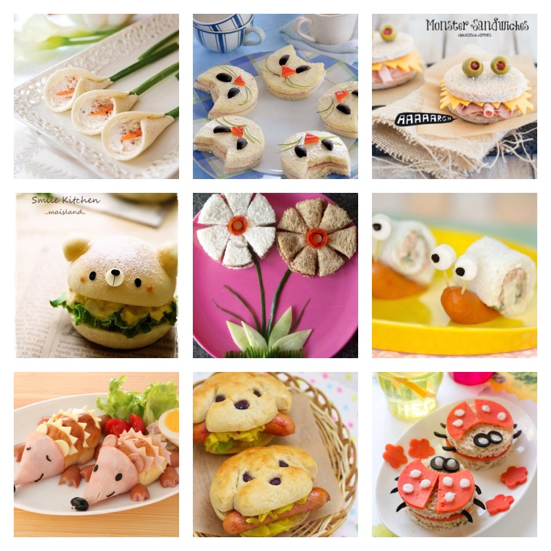 11 Creative Sandwich Ideas That Kids Will Love #Food #Sandwich #Kids