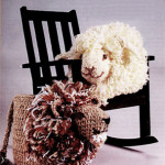 crochet Lion & Lamb Pillows