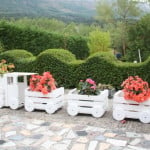 DIY Train Planters Out Of Old Crates to Adorn Your Garden