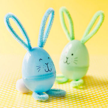 Make Your Own Plastic Easter Bunny Craft