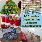 20 Creative Organization Ideas for Kids Playroom