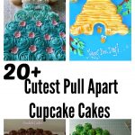 20+ Cutest and Most Creative Pull Apart Cupcake Cakes m