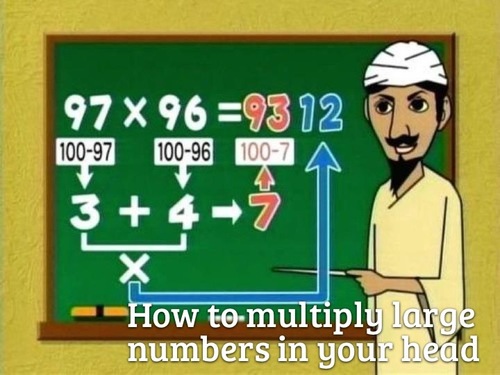  12 Useful Math Hacks That They Didn't Teach You In School -How To Multiply Large Numbers In Your Head