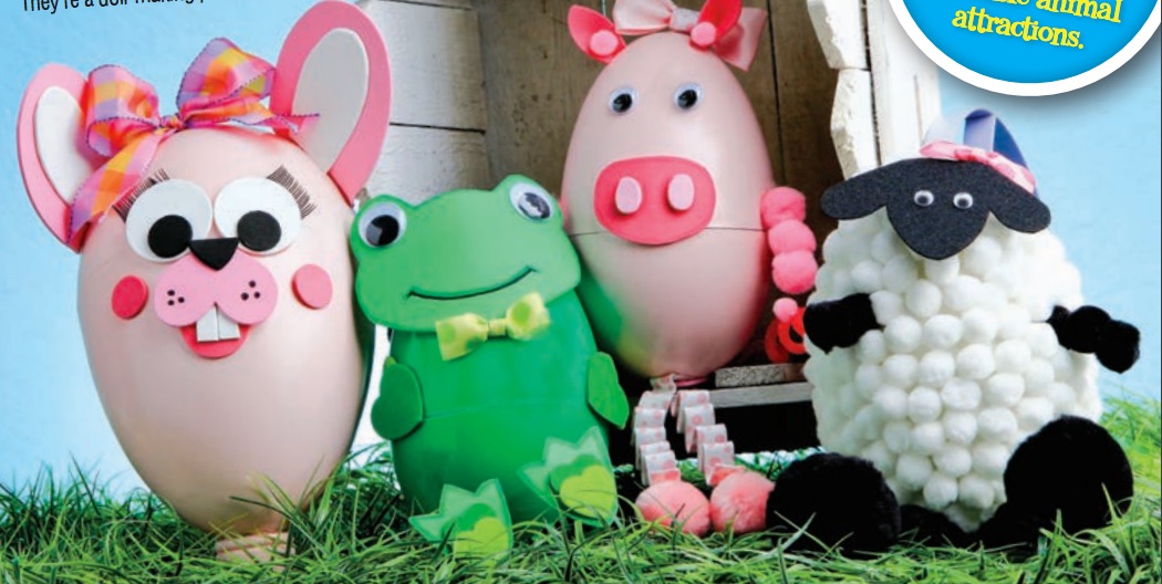 DIY Plastic Easter Eggs Pet
