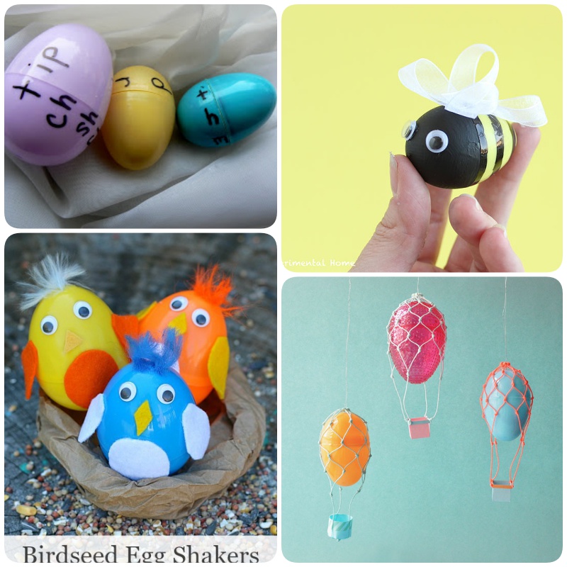 28 Creative Ways to Upcycle Plastic Easter Eggs