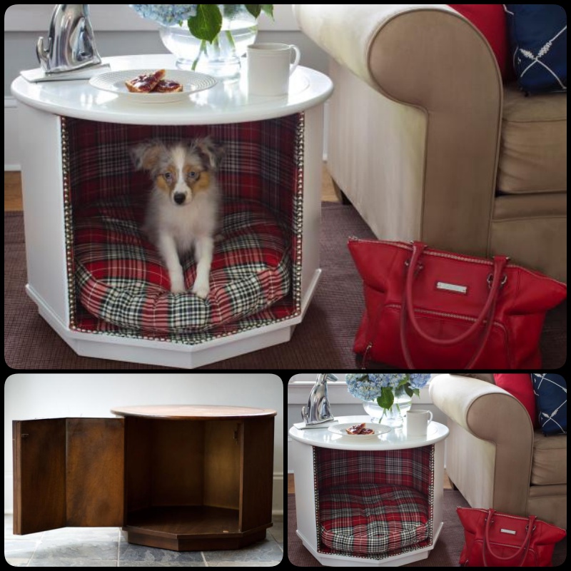 20+ Adorable DIY Pet Bed Ideas-Turn Old Furniture Into New Pet Beds