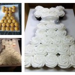 Bridal Shower Pull Apart Cupcake Cake