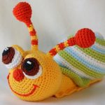 Crochet Happy Amigurumi Snail Free Pattern