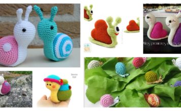 Crochet Amigurumi Snail Patterns