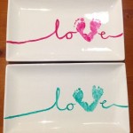 DIY Ceramic Footprints Keepsake