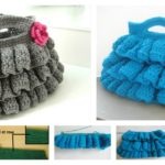 DIY Crochet Bella Ruffled Bag with Free Pattern