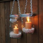 DIY Hanging Mason Jar Tea Light Lantern to Add a Romantic Glow to Your Patio 1