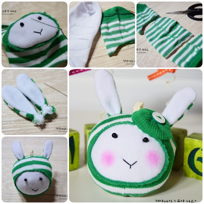 DIY Sock Bunny 