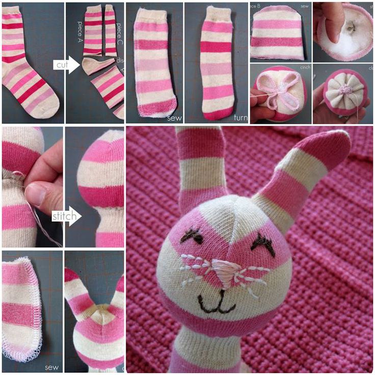 DIY Sock Bunny 