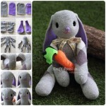 DIY Sock Lop Eared Bunny