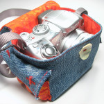 Denim Camera Bag Made from Recycled Jeans