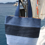 Denim tote