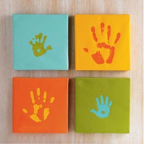 Family Handprint Canvas