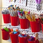 Great ideas for crafts organization