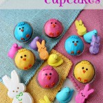 Easter cake ideas–Peeps Cupcake