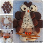 Pull Apart Owl Cupcake Cake