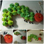 Pull Apart The Hungry Caterpillar Cupcake Cake