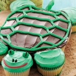 Pull-Apart Turtle Cupcakes Cake