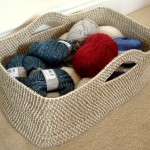 How to Make Crochet Rope Basket