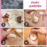 DIY clay toadstool for your fairy garden tutorial