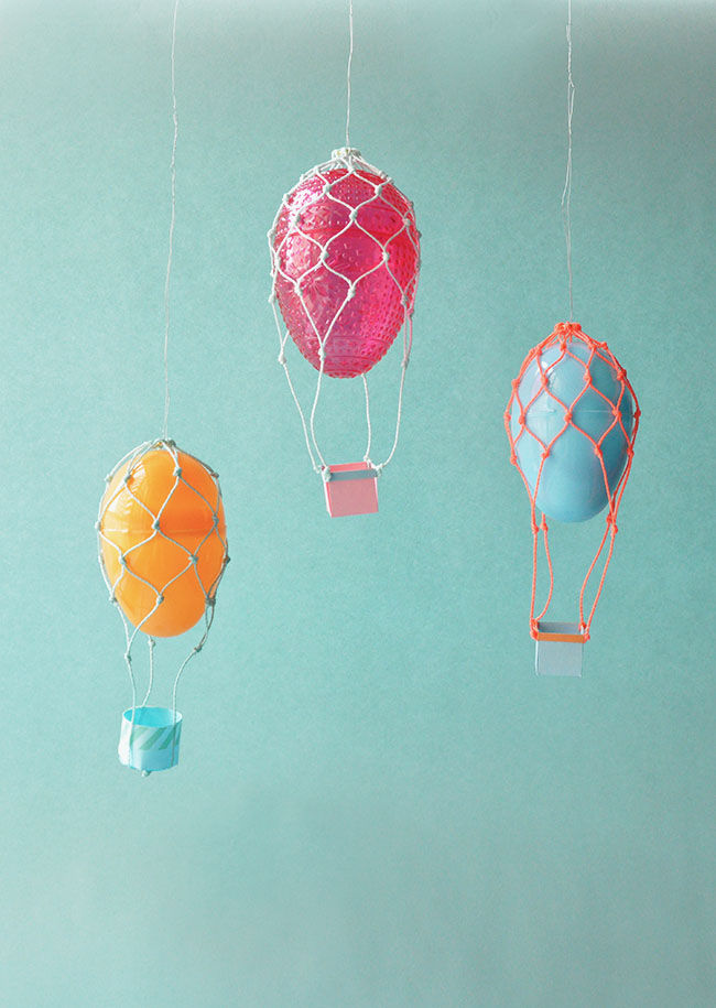 Easter Egg Hot Air Balloons
